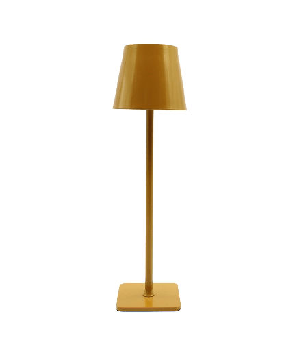 [12345-13415] Opladelig LED bordlampe, Karry/guld, touch dæmpbar