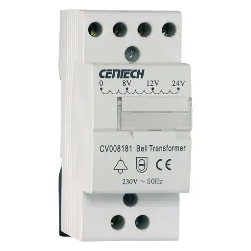 [1462008186] Cenica Ringetrafo primær-230V AC/sekundær-8/12/24V AC