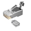 [7800404219] Modular plug RJ45 STP Kat. 6 & 6A blød/stiv max. leder issolation dia. Ø1,45mm
