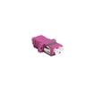 [7800408039] LC samleled duplex OM4 violet