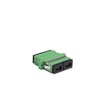 [7800408042] SC / APC samleled duplex OS2 grøn