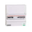 [7800440007] Boligtavle ABB 400 V 3 faser 1 x RCD 1 x kombi 16A 4 x lys