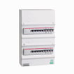 [7800440010] Boligtavle ABB 2 x RCD 2 x kraft 8 x lys