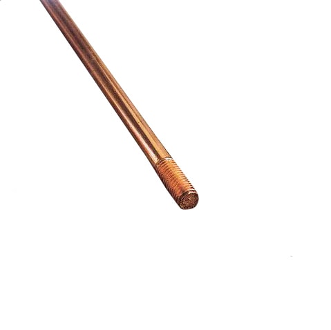 [3821220147] Jordspyd Ø14,2 mm, længde 2000 mm, kobber, med gevind