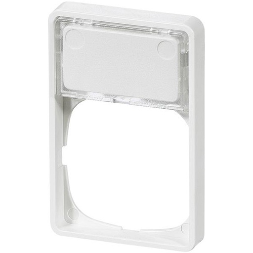 [1017037146] LK Fuga ramme Baseline 50 1½m m. tekstfelt - hvid