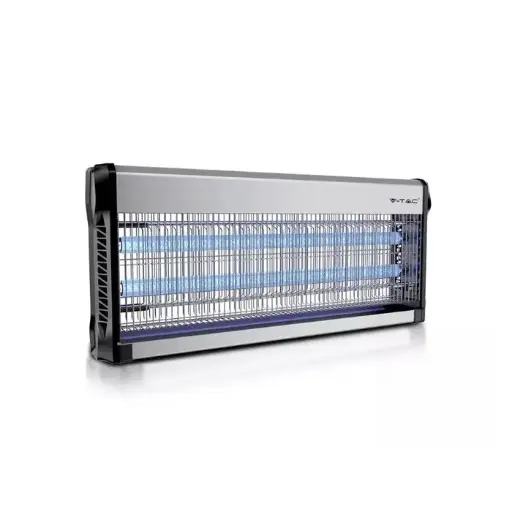 [EG3989-0] V-Tac insektlampe - 2x20W, indendørs, UV-lys, dækker 150m2