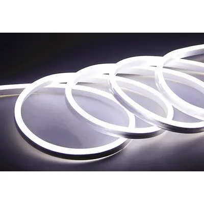 [EG3994-0] Kold hvid 8x16 Neon Flex LED - 8W pr. meter, IP67, 230V