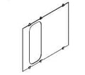 [7812384137] Afskærmning lodret 2x2M flange 221A1156