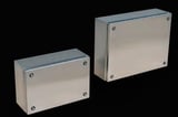 [7812389420] Klemkasse KT 400Bx300Hx120D AISI 304 med hængslet låg IP66 NEMA 4 slebet rustfrit stål