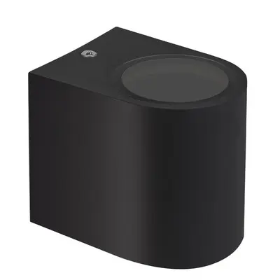 [EG6627-0] Sort udendørs væglampe med GU10 fatning og IP54 be