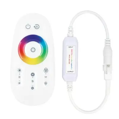 [EG7091-0] RGBIC kontroller med fjernbetjening - RF trådløs, 12V (144W), 24V (288W)