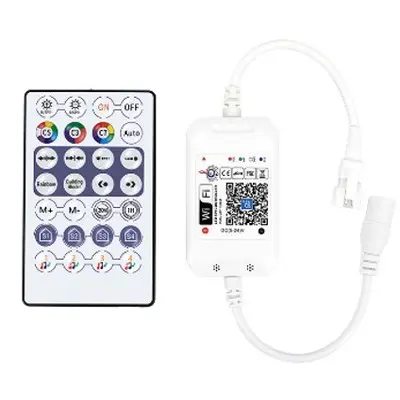 [EG7093-0] RGBIC WiFi kontroller med fjernbetjening - Trådløs styring via WiFi/Bluetooth