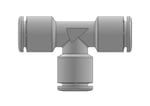[7813109683] T-Stykke Push-in fitting Ø10 Ø10 AISI316L CE1935/2004 -NSF godkendt - FOOD