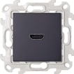 [7817203530] Simon 24 Harmonie HDMI 1.4 udtag grafit