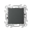 [7817203718] Simon 24 Harmonie trykkontakt med lys 10A - 230V  grafit