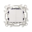 [7817203802] Simon 24 Harmonie kroneafbryder 10A hvid