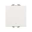 [7817204089] Simon 270 1-polet afbryder med lys og 100% Touch 10A - 230V mat hvid