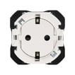 [7817204461] Simon 270 Clean stikkontakt 2-polet + jord Schuko mat hvid