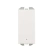 [7817204898] Simon 270 smal trykkontakt med lys 10A 230V mat hvid