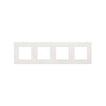 [7817205509] Simon 270 Icon ramme 4 modul mat hvid