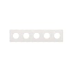 [7817205664] Simon 270 minima ramme til clean stikkontakt 5 modul mat hvid
