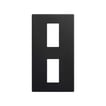 [7817205677] Simon 270 minima ramme 2 modul lodret mat sort