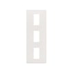 [7817205703] Simon 270 minima ramme 3 modul lodret mat hvid