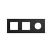 [7817205758] Simon 270 combi ramme 1 modul minima clean + 2 modul Icon mat sort