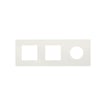 [7817205761] Simon 270 combi ramme 1 modul minima clean + 2 modul Icon mat hvid