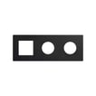 [7817205910] Simon 270 combi ramme 1 modul icon + 2 modul clean mat sort