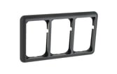 [7817206168] DESIGN+C Ramme 3x1.5M vandret Antracit