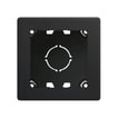 [7817206375] Simon 270 udvendig underlag 1 modul med montageramme mat sort