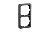 [7817304633] DESIGN+R Ramme 2x1M Antracit