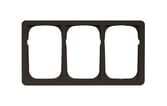 [7817304675] DESIGN+R Ramme 3x1.5M vandret Antracit