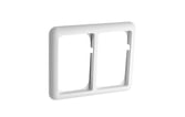 [7817304950] DESIGN+C RAMME 2X1.5M VANDRET HVID