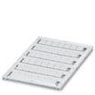 [7821263171] UNI-Card mærkeark til 8 mm brede klemmer