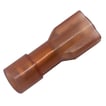 [7821301363] Helisol. ABIKO spademuffe KA1505FLSF5-PB 0,5-1,5mm2 4,8x0,5 Rød