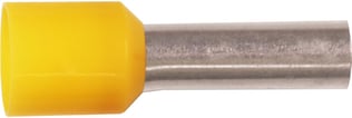 [7821351313] Isoleret ABIKO terminalrør KA6-12ETD 6mm2 L12 Gul