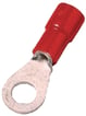 [7821605506] Ringkabelsko isoleret rød 0,5-1mm2 M6 DIN46237