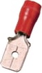 [7821605881] Isoleret spadestik rød 6,3x0,8  0,5-1mm2