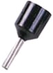 [7821606547] Isoleret terminalrør med bred krave sort 1,5mm2 L=8mm