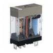 [7822609925] Relæ plug-in 5-polet SPDT 10A Mech & LED-indikatorer spole suppressor label facilitet G2R-1-SND 24DC