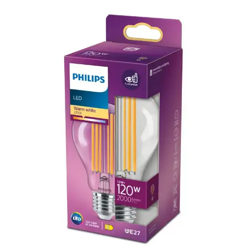 [SIG929002371501] Philips LED 13W (120W) E27 2700K 2000lm