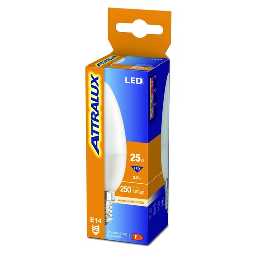 [SIG929002977011] ATR LED 25W B35 E14 WW FR ND 1PF/6SRPC90