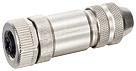 [7828472693] Løst stik M12 hun lige 2-polet B-kodet til ProfiBus skærmet med skrue terminaler maks. 0,75mm2. Kabe