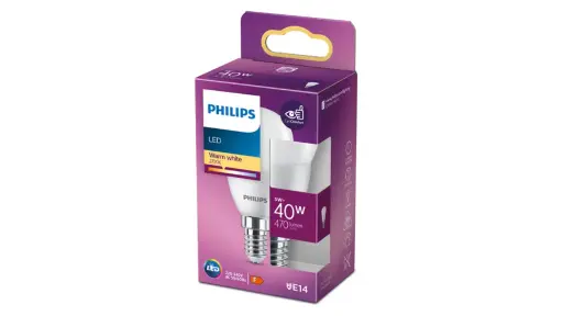 [SIG929003546555] PHILIPS LED 5W (40W) E14 2700K 470lm Mat
