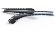 [7830400938] 16MM X-SHIELD KABELDÆKSKINNE FLEXIBEL