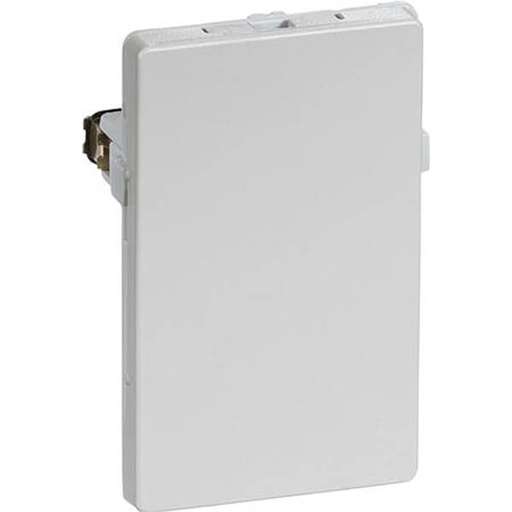 [1017037926] Fuga 1½ modul blænddæksel lysegrå