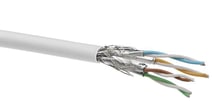 [7835252686] Datakabel (AWG 22) KAT7A S/FTP LSF/OH IEC 332.1 - Euro Class Dca hvid T500 Leviton (Brand-Rex)