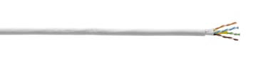 [7835253012] Kat 6A U/UTP 4 Pair LSHF/LSZH SD kabel Hvid  EuroClass Eca Box 305m